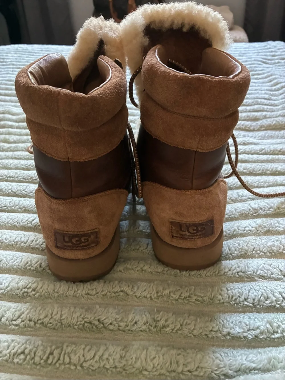 UGG Women’s Chestnut Shearling-Lined Boot